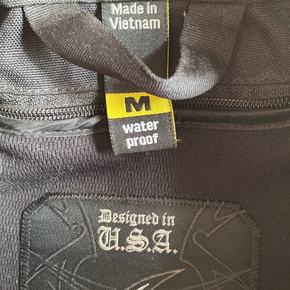 SCORPION EXO MENS BLACK MOTORCYCLE REMOVABLE LINER for jacket size M - Picture 12 of 14